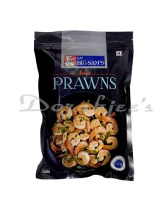 BIG SAMS FROZEN FROZEN PRAWNS MEDIUM 300G