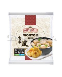 HAPPY BELLY WONTON SKIN 300G