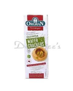 ORGRAN GLUTEN FREE QUINOA WAFER CRACKER GF100