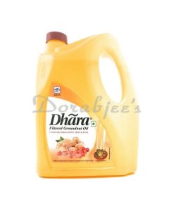 DHARA GROUNDNUT OIL JAR 5 LTR