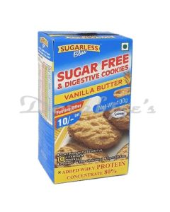 BLISS SUGARLESS SUGAR FREE VANILA COOKIES 135G