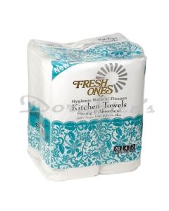 FRESH ONES KITCHEN ROLL 2PLY*4