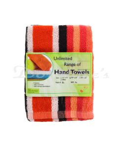 TURKISH HAND TOWELS 14*21 PACK OF 2