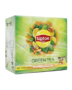 LIPTON HONEY LEMON GREEN TEA BAGS 50 TEA BAGS