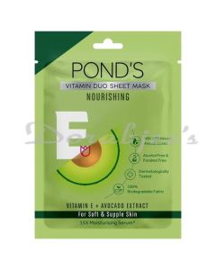 PONDS NOURISHING VITAMIN E PLUS AVOCADO EXTRACTS SHEET MASK 25 ML