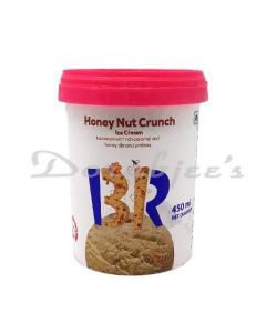 BASKIN AND ROBBINS ICE CREAM HONEY NUT CRUNCH 500ML