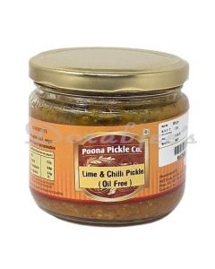 POONA PICKLE CO LIME & CHILLI PICKLE 300G