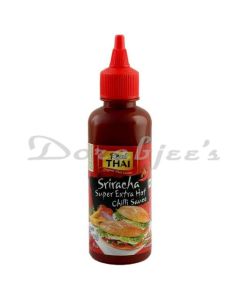 REAL THAI SRIRACHA SUPER EXTRA HOT CHILLI SAUCE 250ML