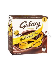 GALAXY MALTED DRINK HOT CHOCOLATE PODS 8X17G