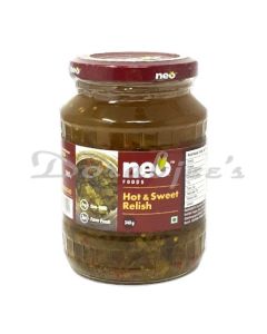 NEO FOODS READY TO MAKE  HOT & SWEET RELISH 340G