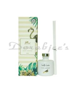 PAN AROMAS 100ML CRYSTAL COLLECTION REED DIFFUSER  VANILLA LATTE