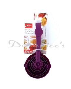 APEX MEASURING CUPS N SPOONS 8 PIECES SET