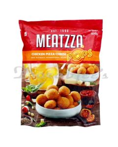 MEATZZA FROZEN CHICKEN PIZZA FROZEN CHEESE POPS 400G