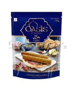 OASIS FROZEN CHICKEN SEEKH KEBAB 500G