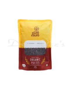 PURE AND SURE ORGANIC  KIDNEY BEANS 500G