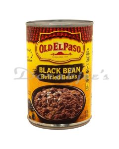 OLD EL PASO BLACK BEAN RE-FRIED BEANS 453G