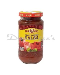 OLD EL PASO ORGANIC CHUNKY SALSA HOT