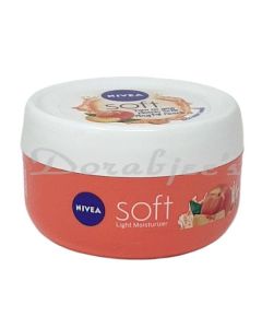 NIVEA SOFT PLAYFUL PEACH MOISTURIZING CREAM 200ML