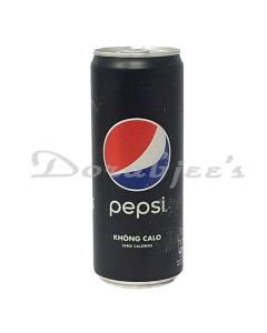 PEPSI ZERO BLACK SOFT DRINK CAN 320ML IMP