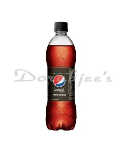 PEPSI BLACK ZERO SUGAR PET 500