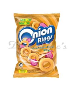 MIAOW MIAOW ONION RINGS SNACK 125G