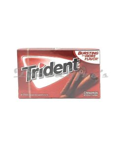 TRIDENT SUGAR FREE  CINNAMON GUM 14 S