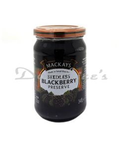 MACKAYS SEEDLESS BLACKBERRY MARMALADE 340G