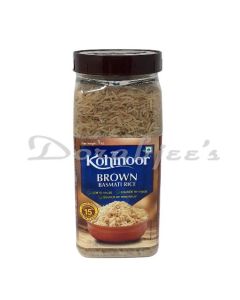 KOHINOOR BROWN BASMATI RICE JAR 1K