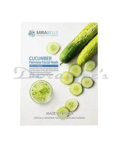 MIRABELLE KOREA CUCUMBER FAIRNESS FACE MASK 25 ML