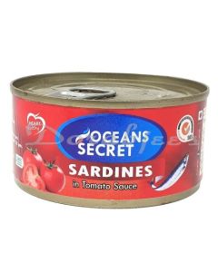 OCEAN SECRET SARDINES IN TOMATO SAUCE 180G