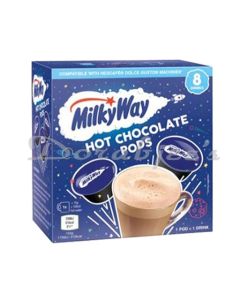 MILKY WAY HOT CHOCOLATE PODS 8X15G 120G