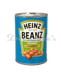 HEINZ BEANZ ORGANIC BAKED BEANS CAN 415 G