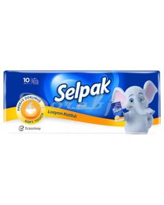 SELPAK LOTIONED PKT TISSUE 10S