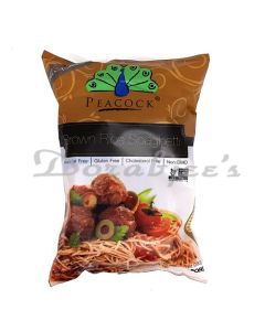 PEACOCK BROWN RICE SPAGHETTI 200G