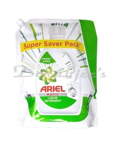 ARIEL MATIC LIQUID DETERGENT FRONT LOAD 2 LTR  POUCH REFILL