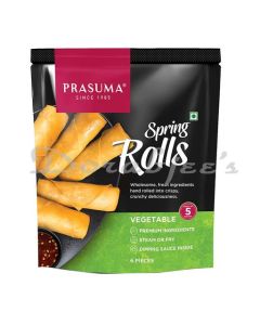 PRASUMA FROZEN VEG SPRING ROLLS VEG 250G