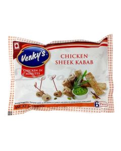 VENKYS FROZEN CHICKEN SHEEK KEBAB 250 G