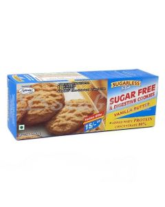 BLISS SUGARLESS SUGAR FREE VANILLA COOKIES 200G