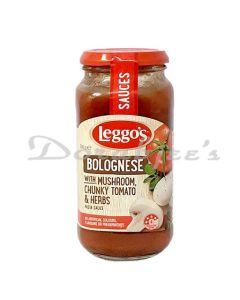 LEGGOS BOLOGONESE WITH MUSHROOM PASTA SAUCE 500G