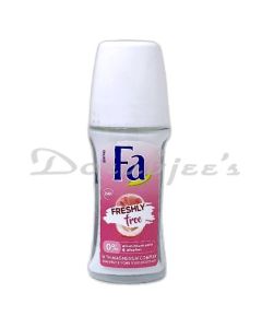 FA FRESHLY FREE GRAPEFRUIT & LYCHEE DEODORANT ROLL ON 50ML