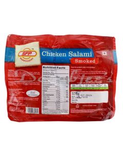 SHIVA FARMS FROZEN CHICKEN SALAMI SMOKED 500G