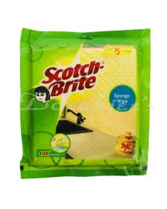 SCOTCH BRITE SPONGE WIPE PACK OF 3