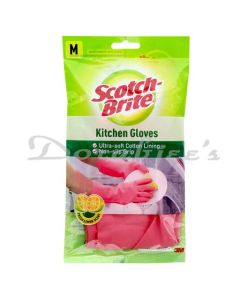 SCOTCH BRITE KITCHEN GLOVES MEDIUM