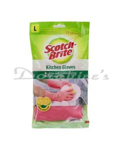 SCOTCH BRITE KITCHEN GLOVES LARGE