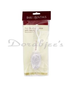 BARE ESSENTIALS FOOT BRUSH WITH PUMICE MP08