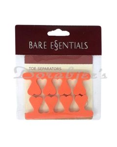 BARE ESSENTIALS TOE SEPARATORS 1PC