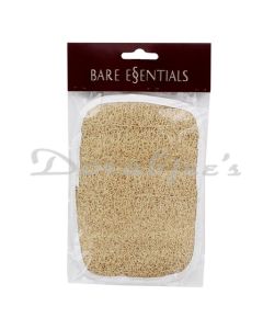 BARE ESSENTIALS ALPINE OBLONG LOOFAH PAD