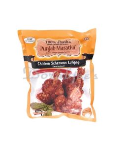 PUNJAB MARATHA FROZEN   CHICKEN  SCHEZWAN LOLLIPOP 250G