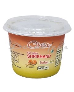 CHITALE BADAM PISTA SHRIKHAND 500G