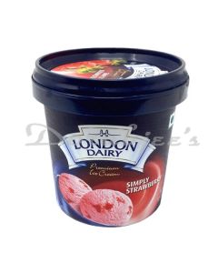 LONDON DAIRY ICE CREAM NAT STRAWBERRY CUP